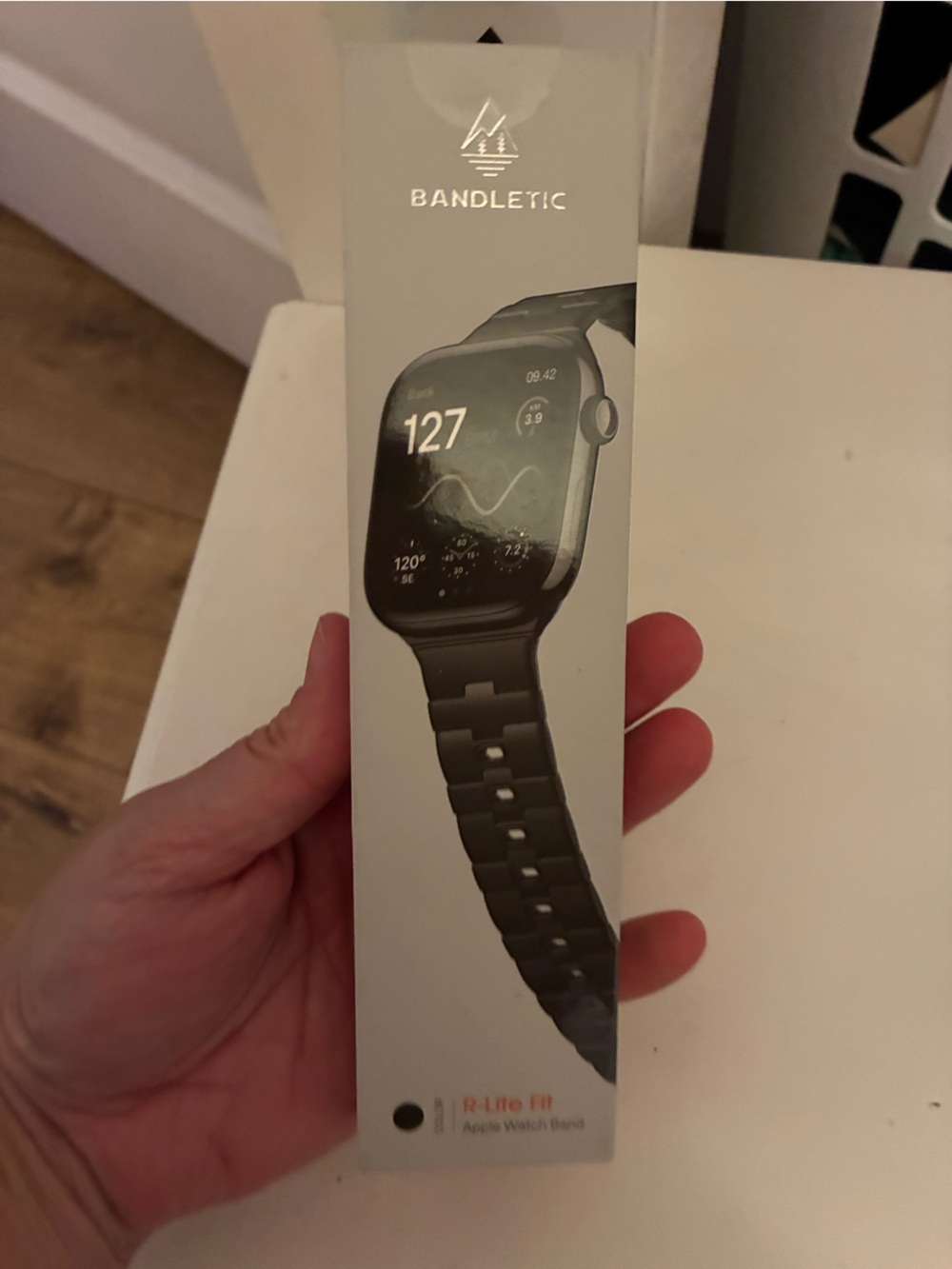 R-Lite Fit Apple Watch Band — Black